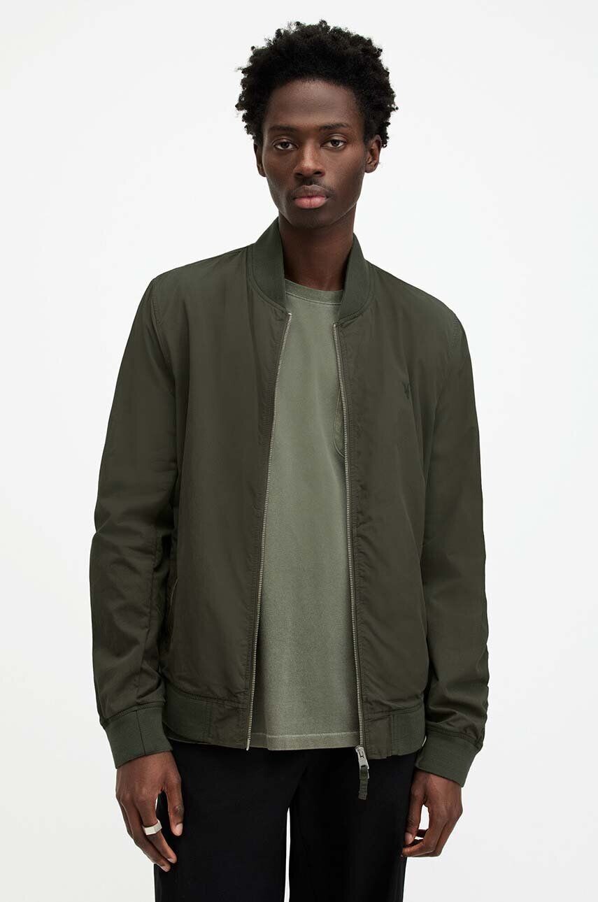

Бомбер AllSaints, зеленый