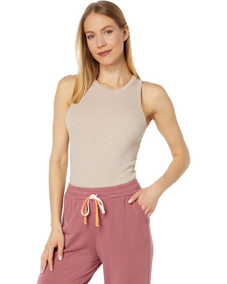 

Топ SUNDRY High Neck, цвет Parchment