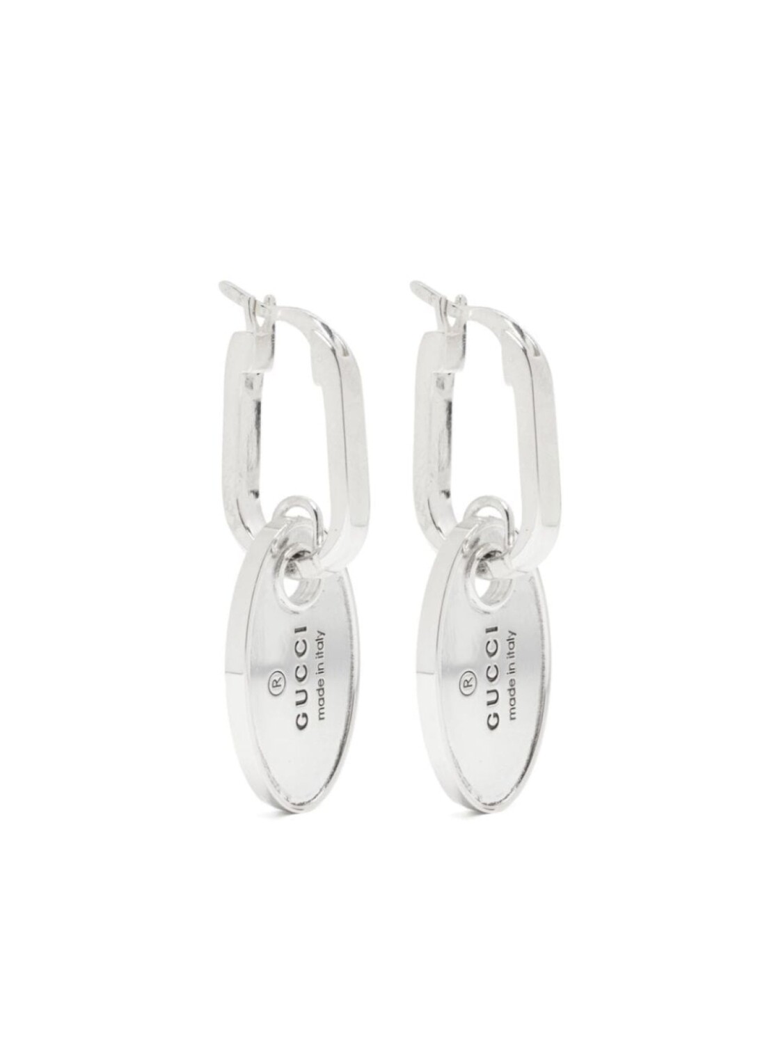 

Серьги с торговой маркой Gucci, серебряный