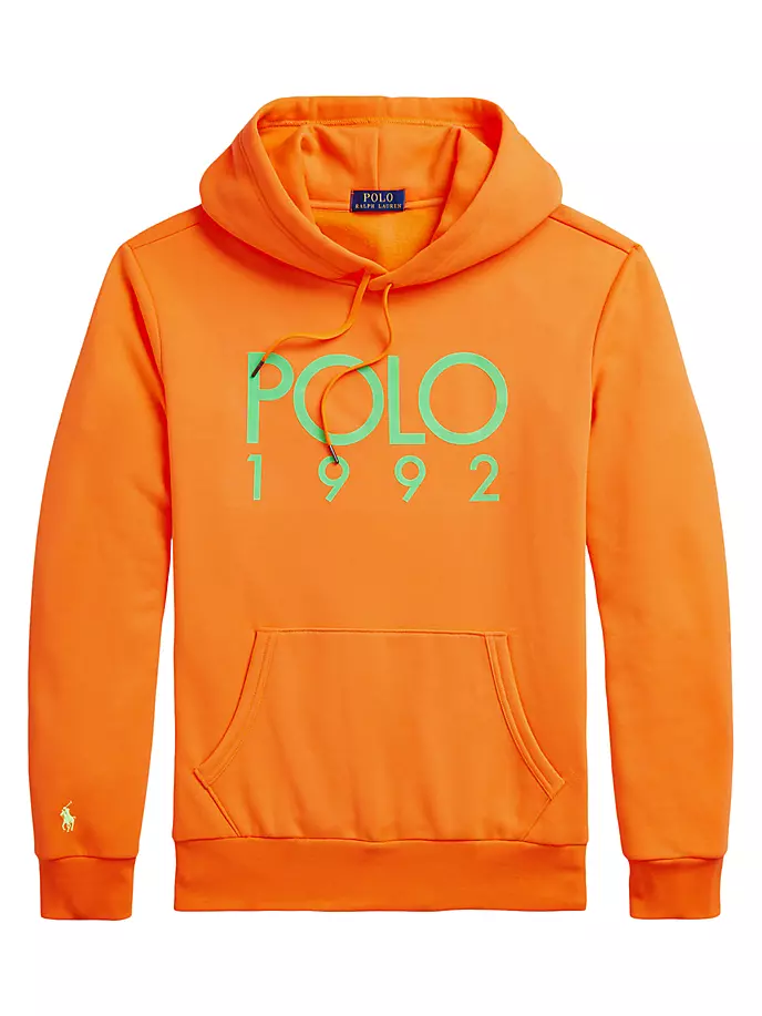 

Толстовка с логотипом Magic Fleece 1992 Polo Ralph Lauren, цвет orange