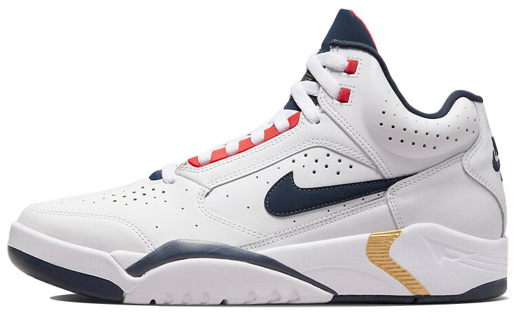 

Баскетбольные кроссовки Nike Air Flight Lite Mid Olympic белый/синий