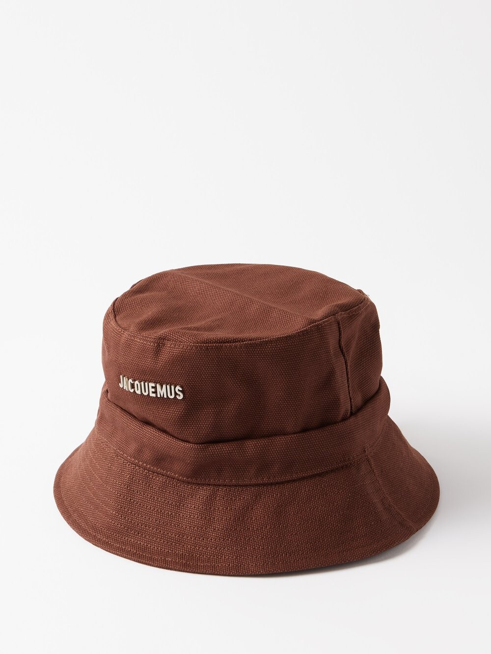 

Панама bob gadjo из хлопкового полотна Jacquemus, коричневый