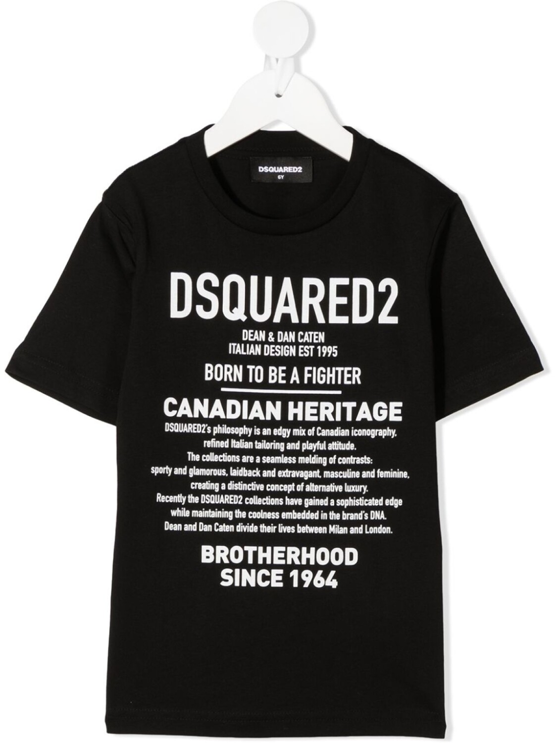 

Dsquared2 футболка с логотипом, черный