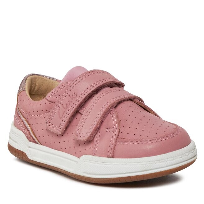 

Кроссовки Clarks FawnSolo T, розовый