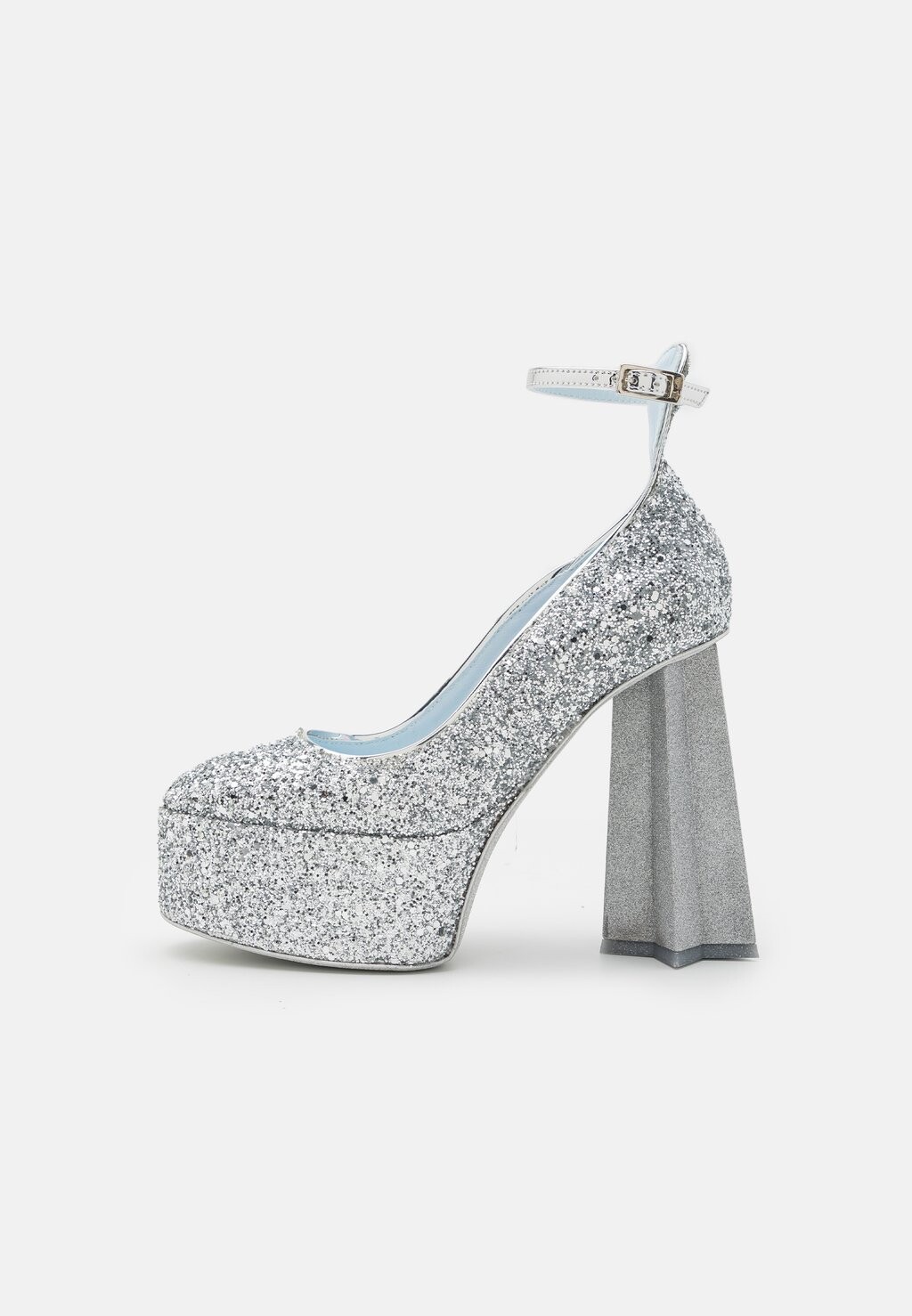 

Туфли на платформе Star Glitter CHIARA FERRAGNI, цвет silver glitter