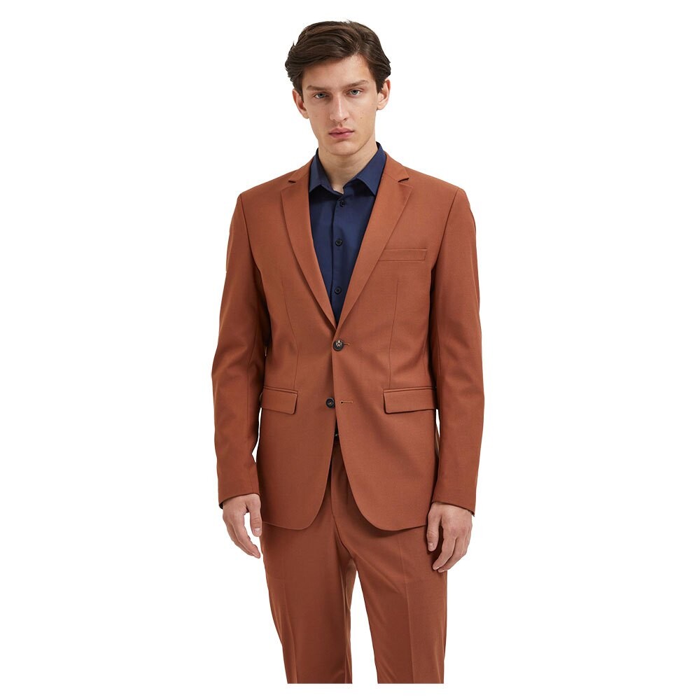 

Блейзер Selected Slim-Mylologan, коричневый
