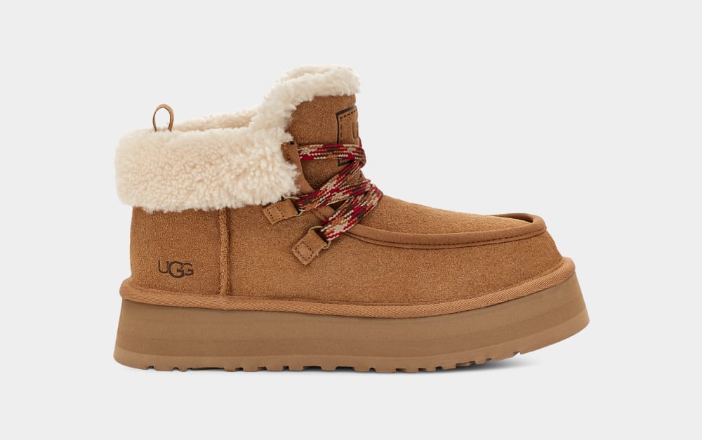 

Домашние тапочки Funkarra Cabin Cuff UGG, коричневый