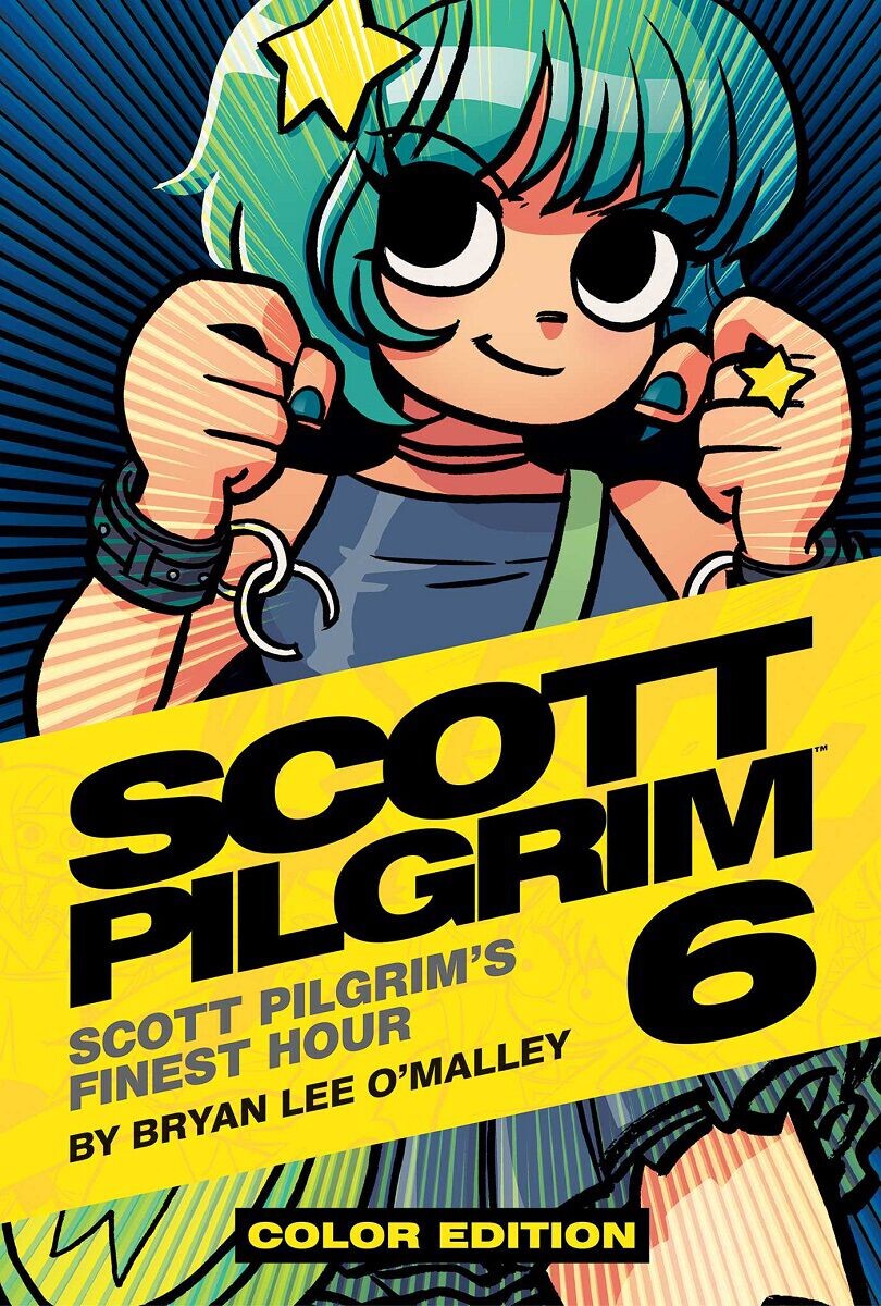 

Новелла Scott Pilgrim Color Edition Graphic Novel Volume 6 (Hardcover)