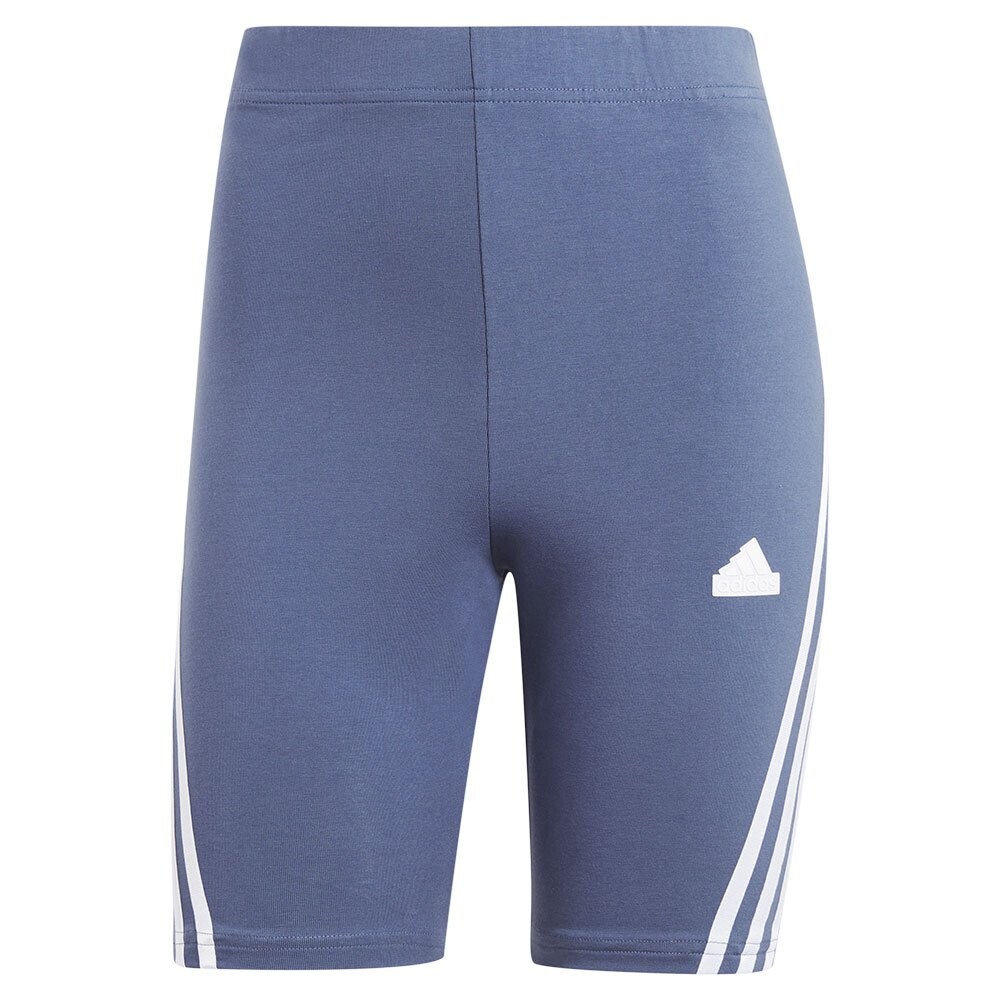 

Леггинсы adidas Futue Icons Biker 3 Stripes Short, синий