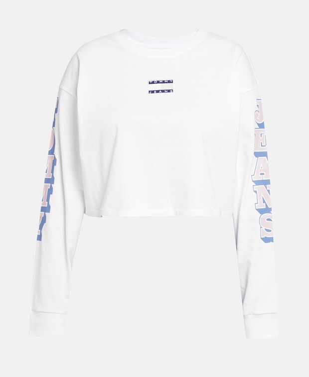 

Толстовка Tommy Jeans Curve, белый