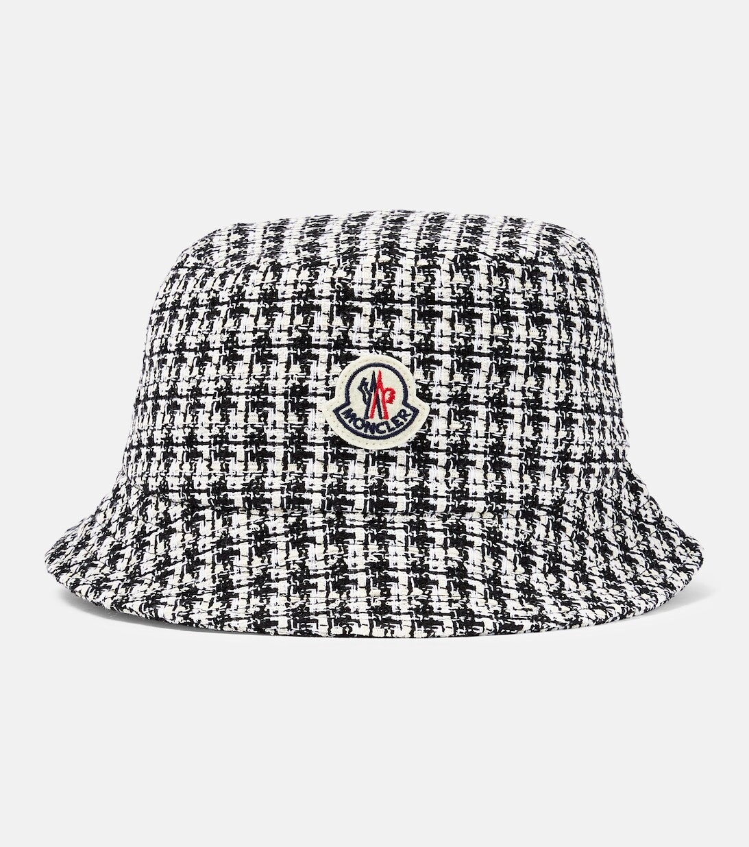 

Твидовая панама из смесового хлопка Moncler, разноцветный