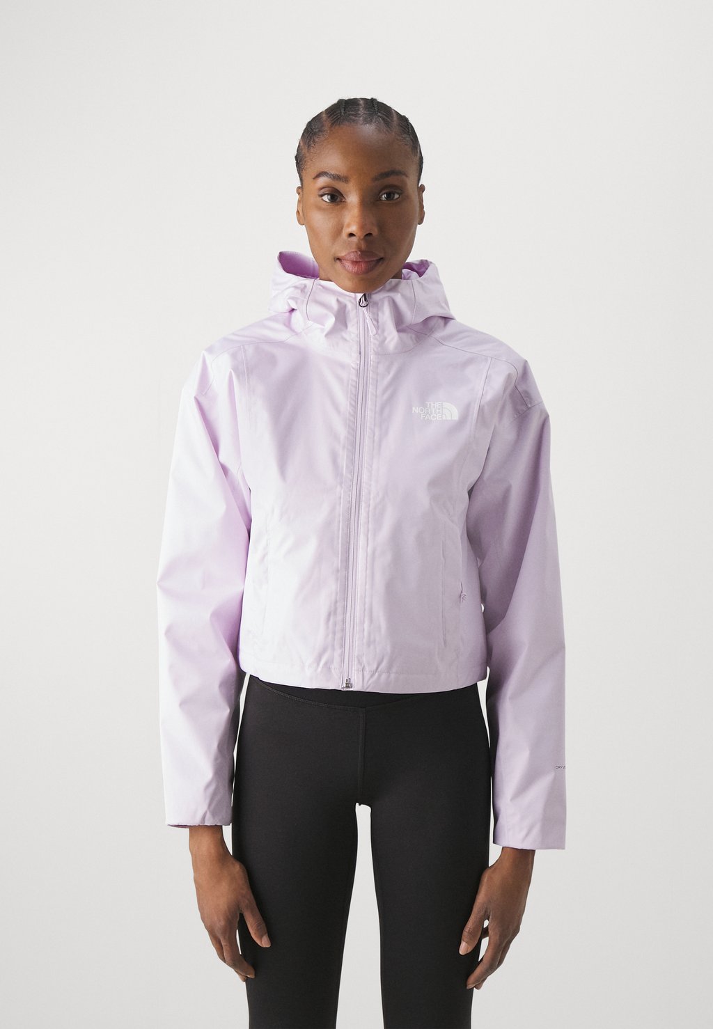 Куртка CROPPED QUEST JACKET The North Face, цвет icy lilac куртка the north face cropped quest ярко голубой