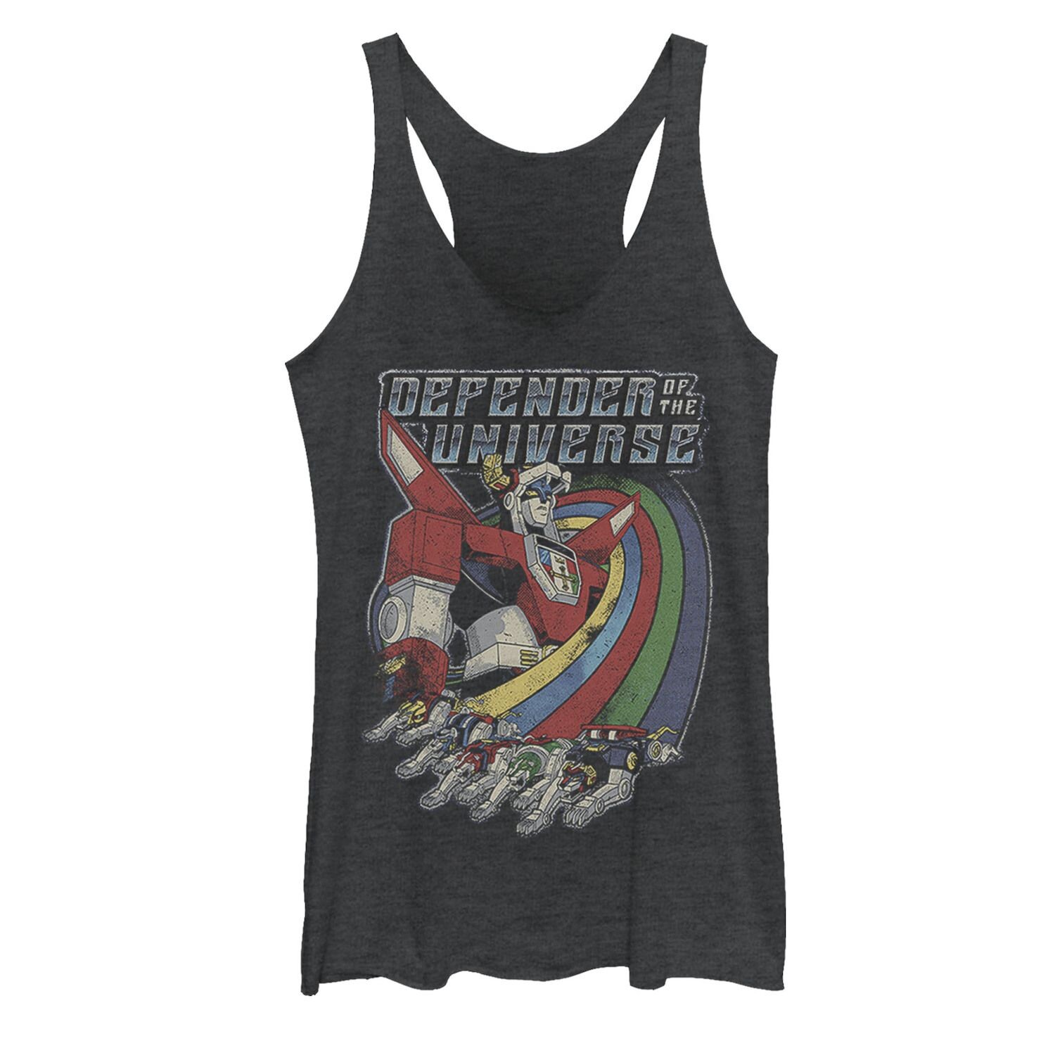 

Юниорский танк Voltron Defender of the Universe с графическим рисунком Rainbow Streaks Licensed Character