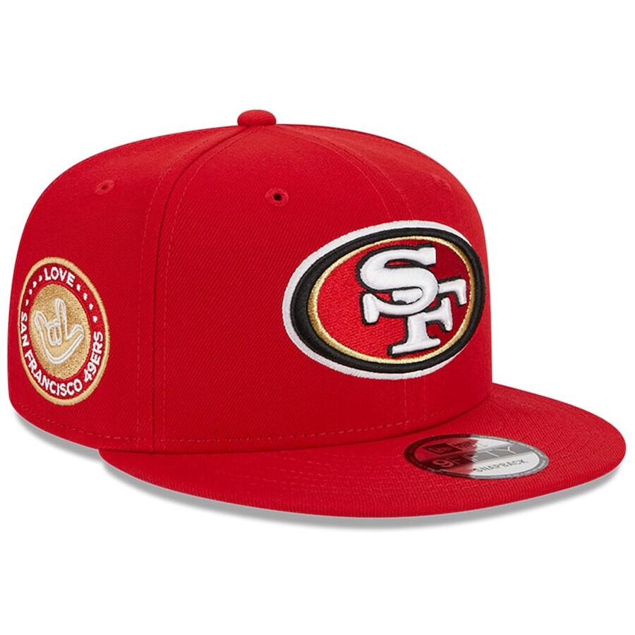 

Бейсболка New Era San Francisco 49Ers, алый