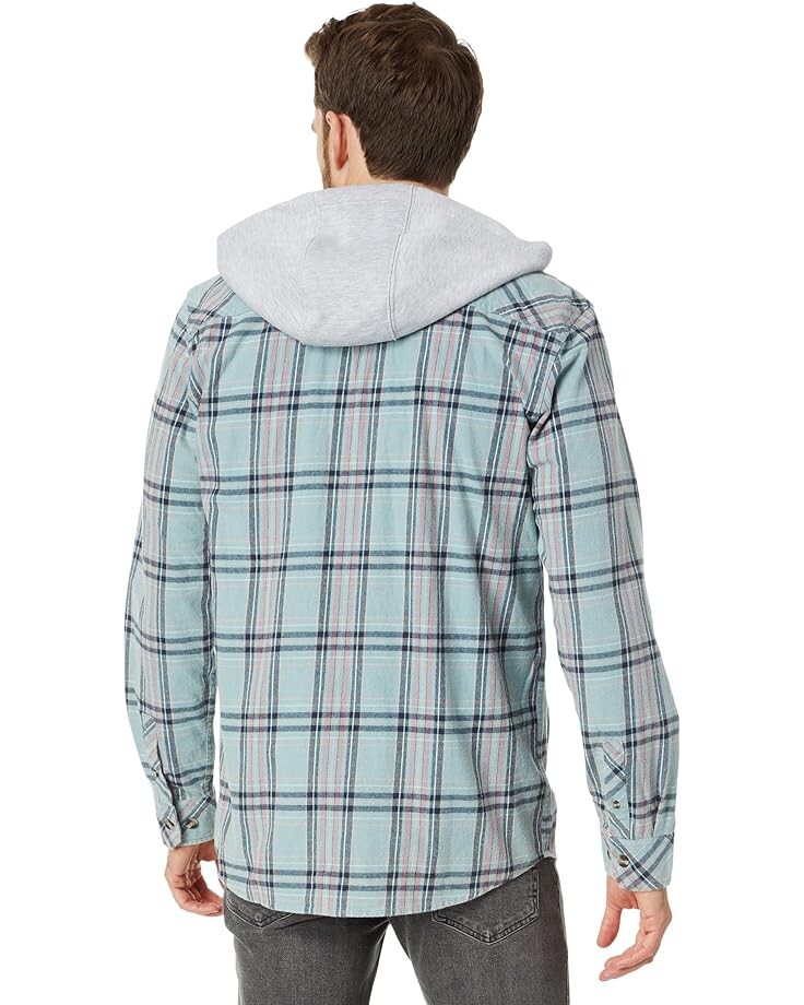 

Рубашка Rip Curl Ranchero Flannel Shirt, цвет Dusty Blue