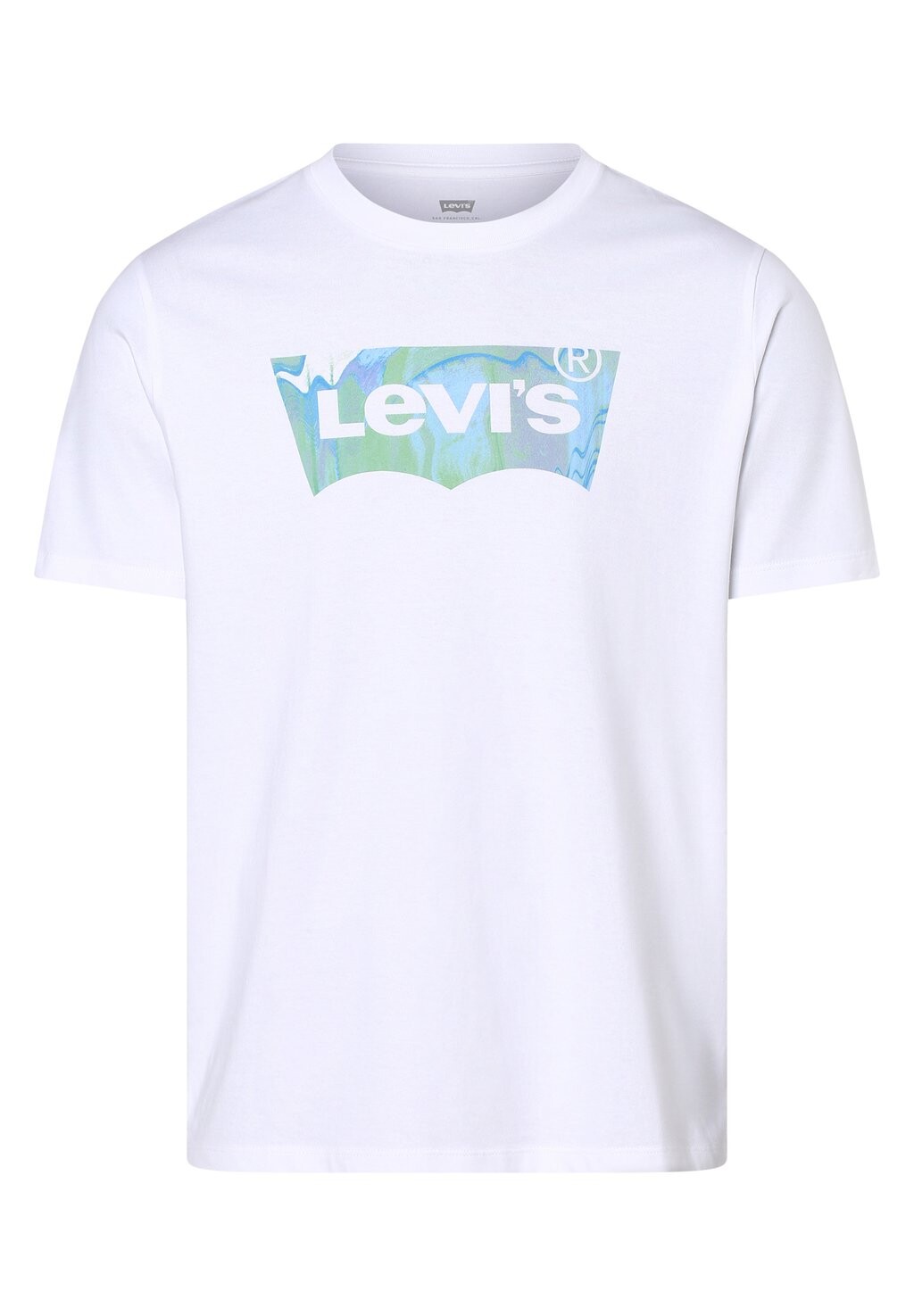

Футболка с принтом Levi's, синий