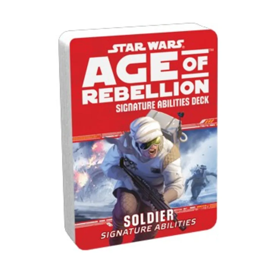 

Солдат - Колода характерных способностей солдата, Star Wars RPG - Age of Rebellion - Specialization Decks (Fantasy Flight Games)