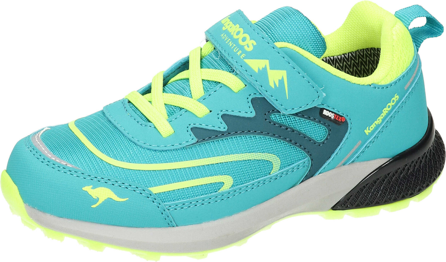 

Тапочки Kangaroos Klettverschluss Schuhe, цвет turquoise/soft yellow