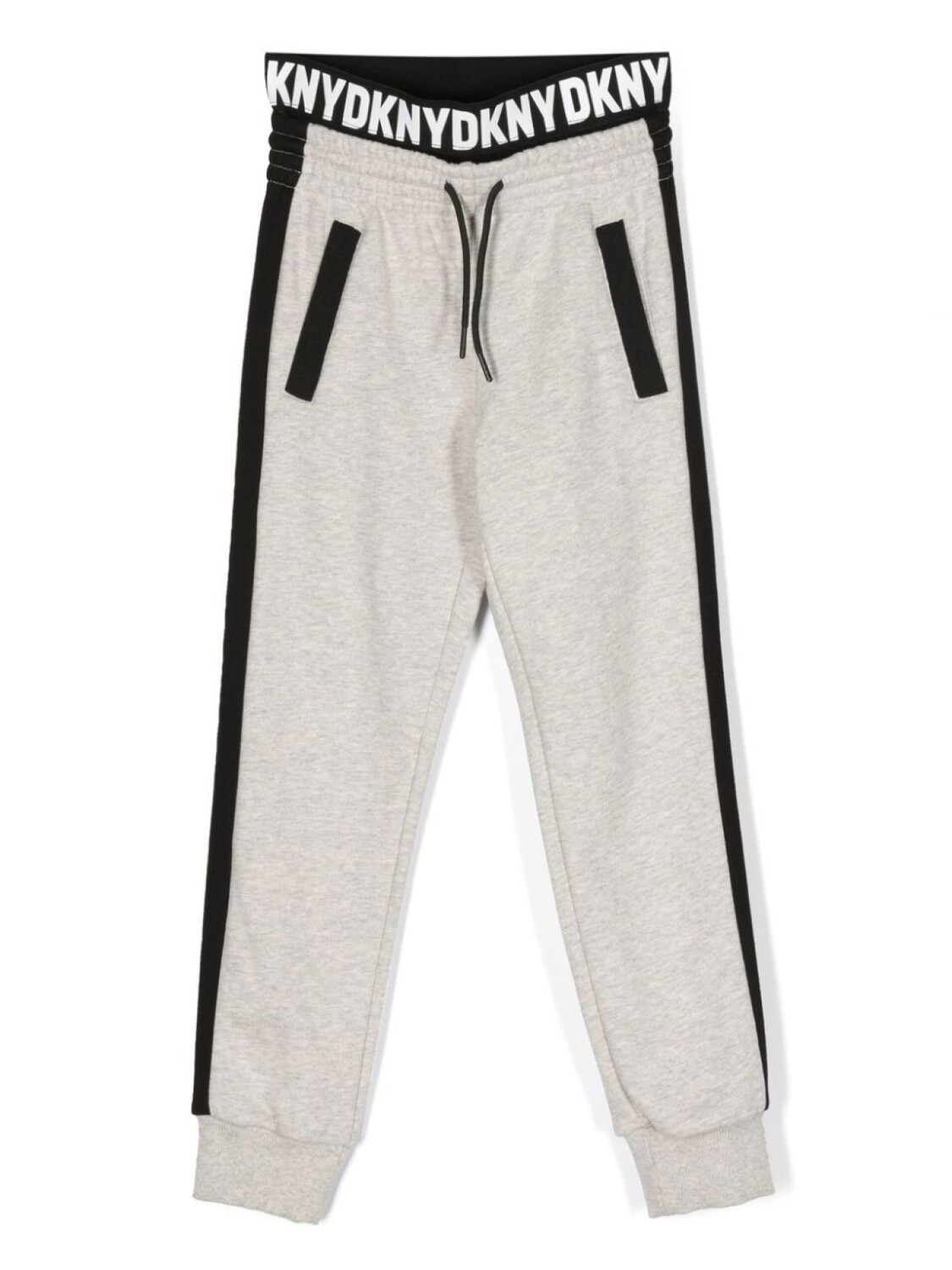 

DKNY спортивные брюки с логотипом, серый
