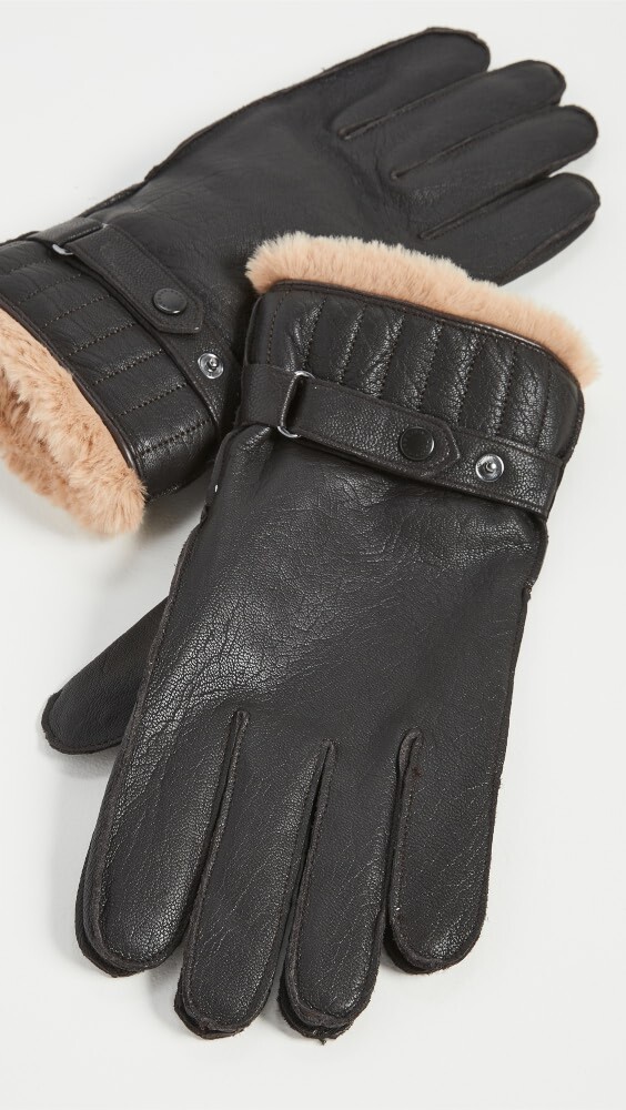 

Перчатки Barbour Leather Utility, коричневый