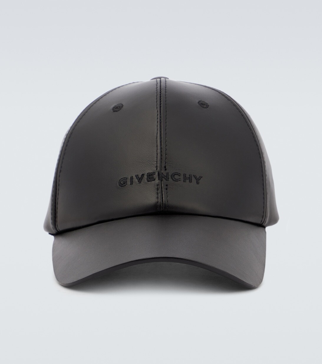 

Кожаная бейсболка с логотипом Givenchy, черный