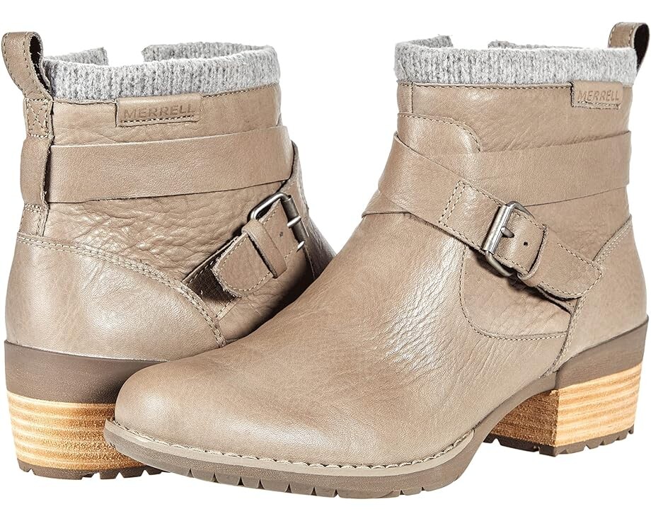 

Ботинки Merrell Shiloh II Zip Waterproof, цвет Moon Rock
