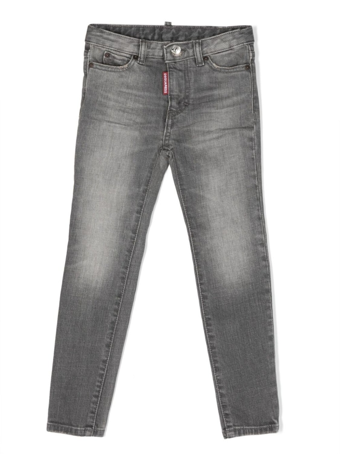 

Dsquared2 джинсы с нашивкой-логотипом, серый