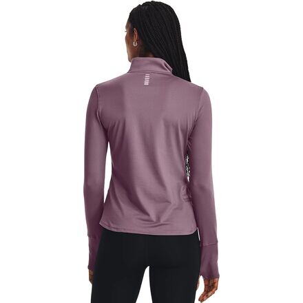 

Топ с молнией 1/2 для бега Qualifier Run женский Under Armour, цвет Misty Purple/Reflective