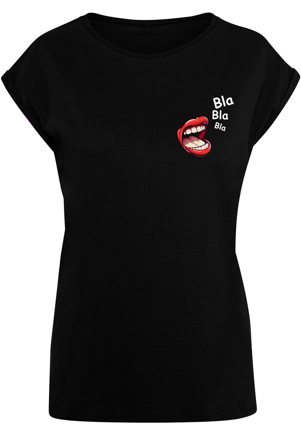 Рубашка Merchcode Bla Bla Bla Comic, черный чехол mypads bla bla для xiaomi 12t redmi k50 ultra задняя панель накладка бампер