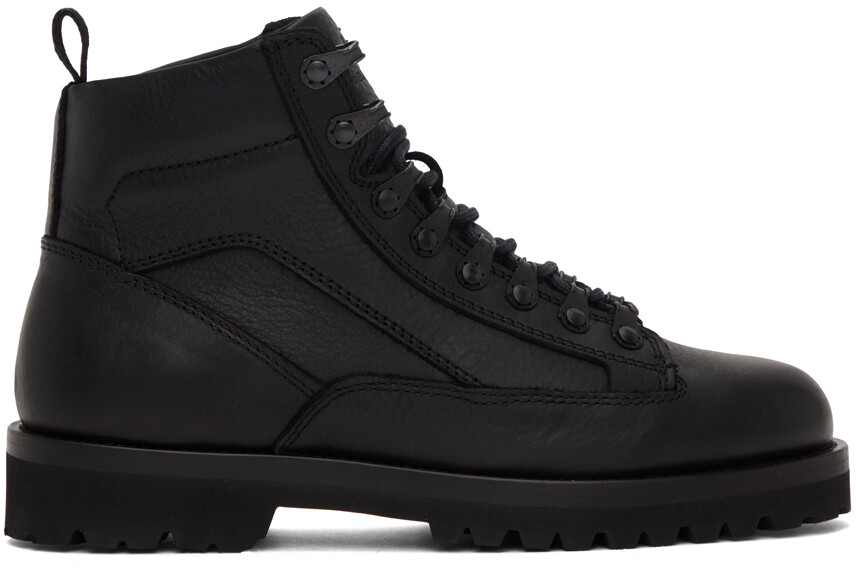 

Черные ботинки Belstaff Summit, Черный