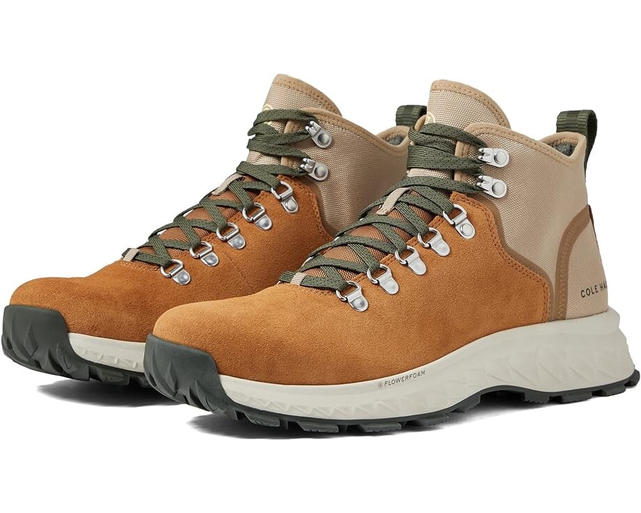 

Походные ботинки Cole Haan Zerogrand Street Hiker, цвет Golden Honey/Dune/Silver Waterproof