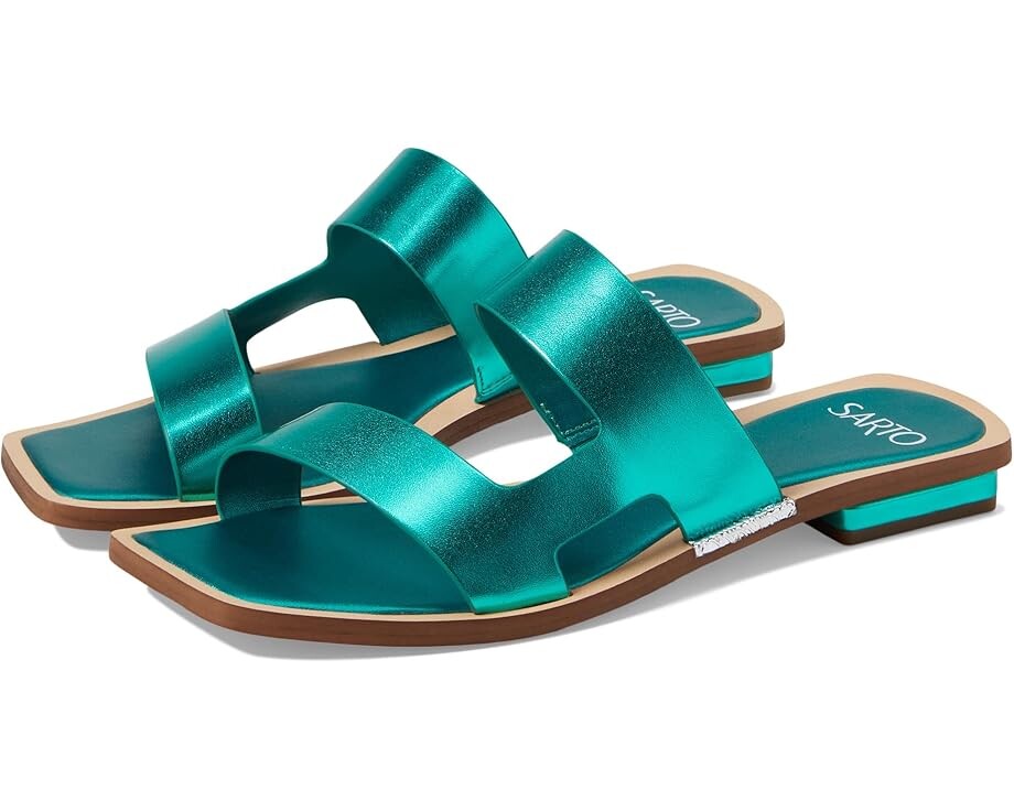 

Сандалии Franco Sarto Emily, цвет Metallic Aqua