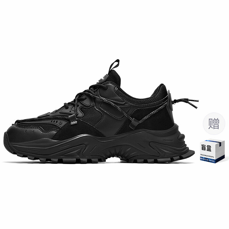 

Кроссовки masongarments Shark Tooth Series Chunky Sneakers Unisex Low-top, черный