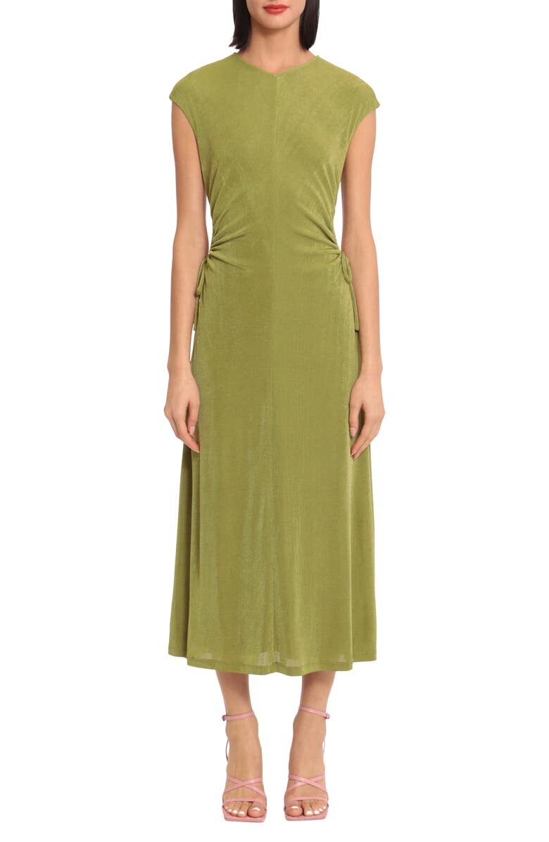 

Платье миди с короткими рукавами DONNA MORGAN FOR MAGGY, зеленый