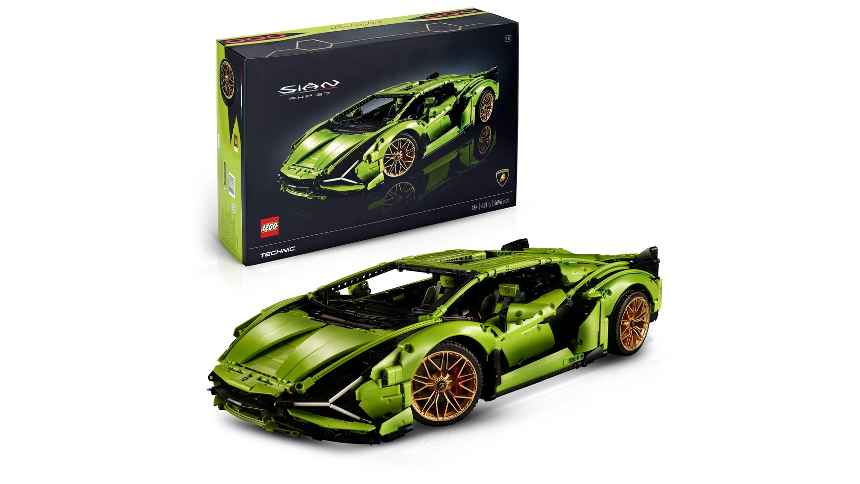 

Lego Technic Lamborghini Sián FKP 37
