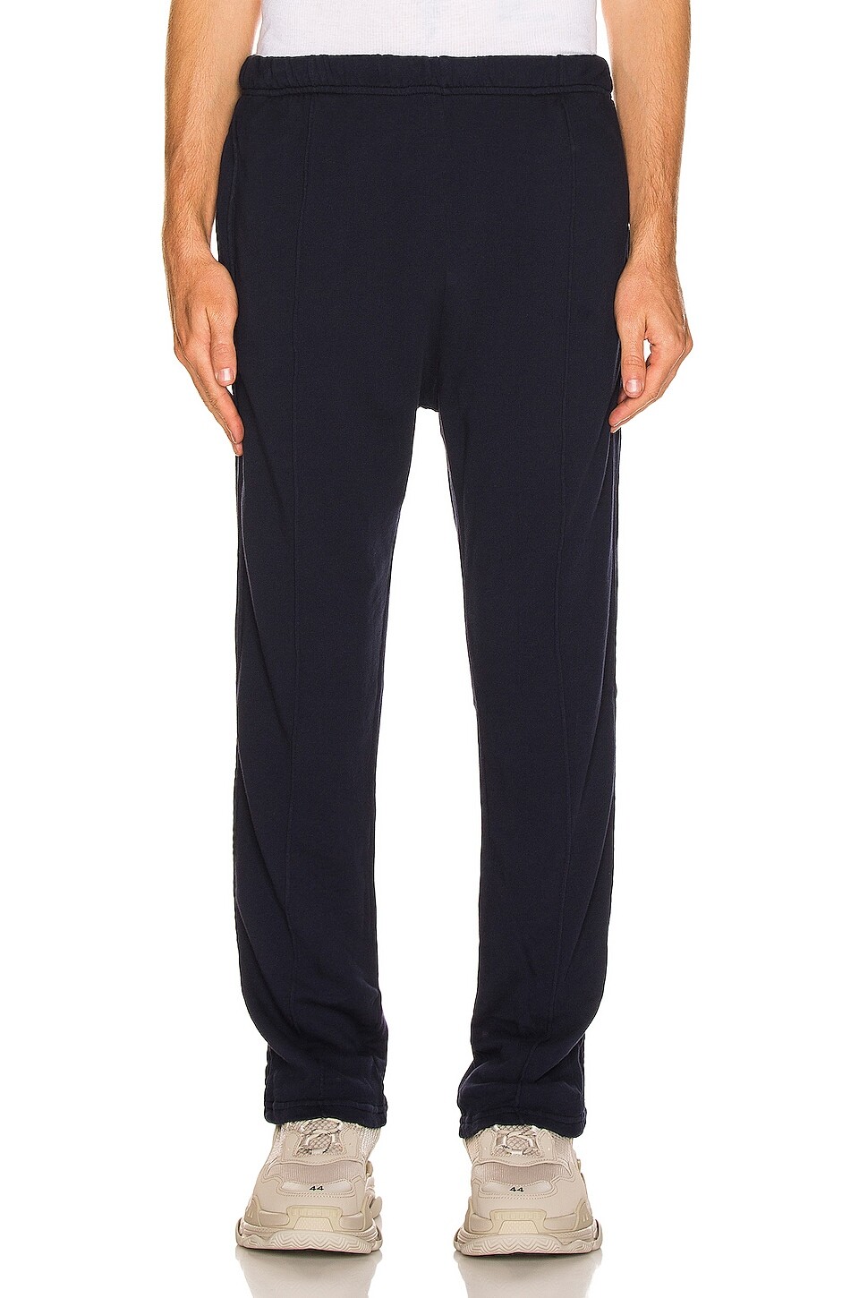 

Брюки Les Tien Light Weight Lounge Wide Leg, темно-синий