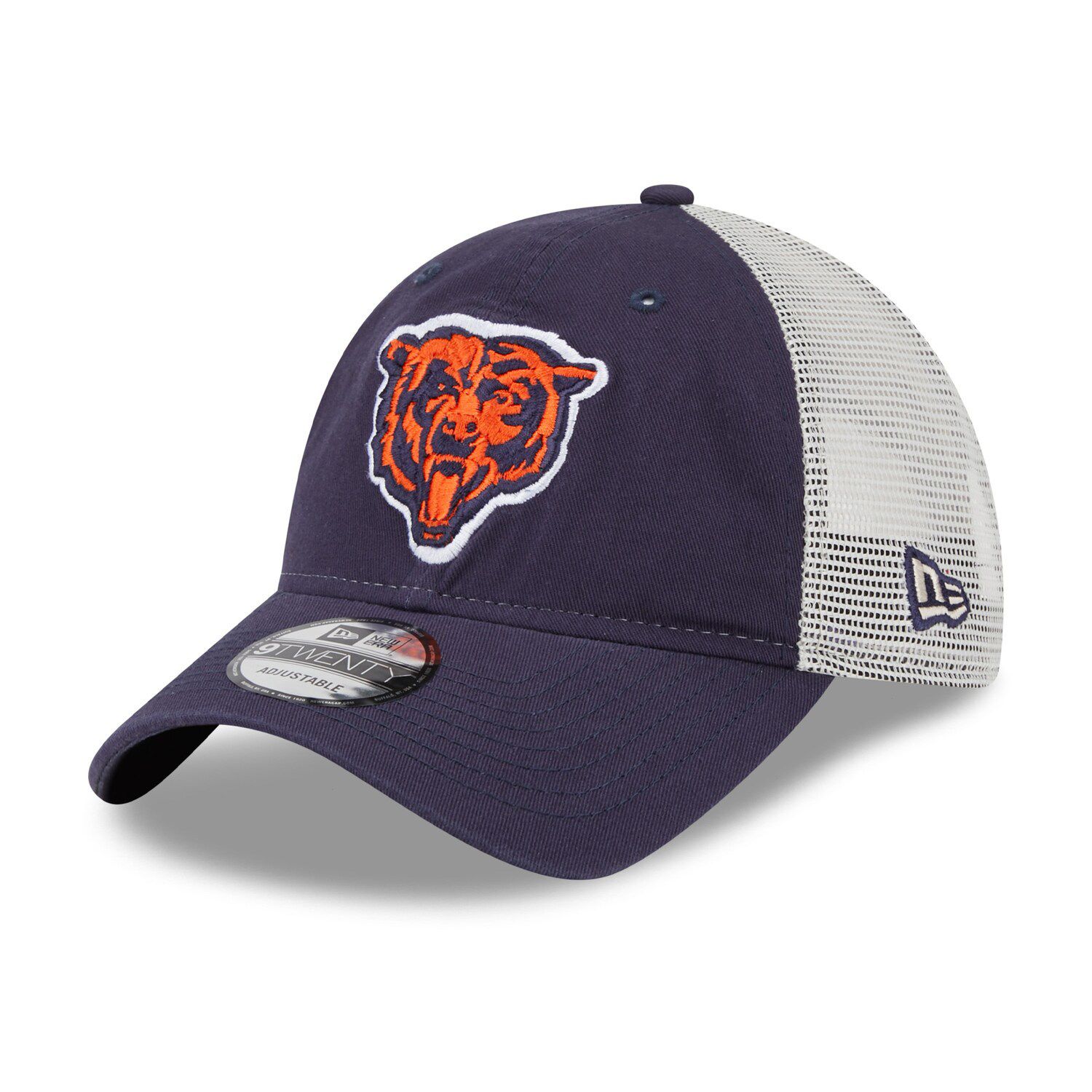 

Мужская кепка New Era Navy/Natural Chicago Bears Loyal 9TWENTY Trucker Snapback