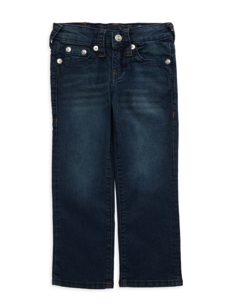 

Прямые джинсы Ricky для маленьких мальчиков и мальчиков True Religion, синий