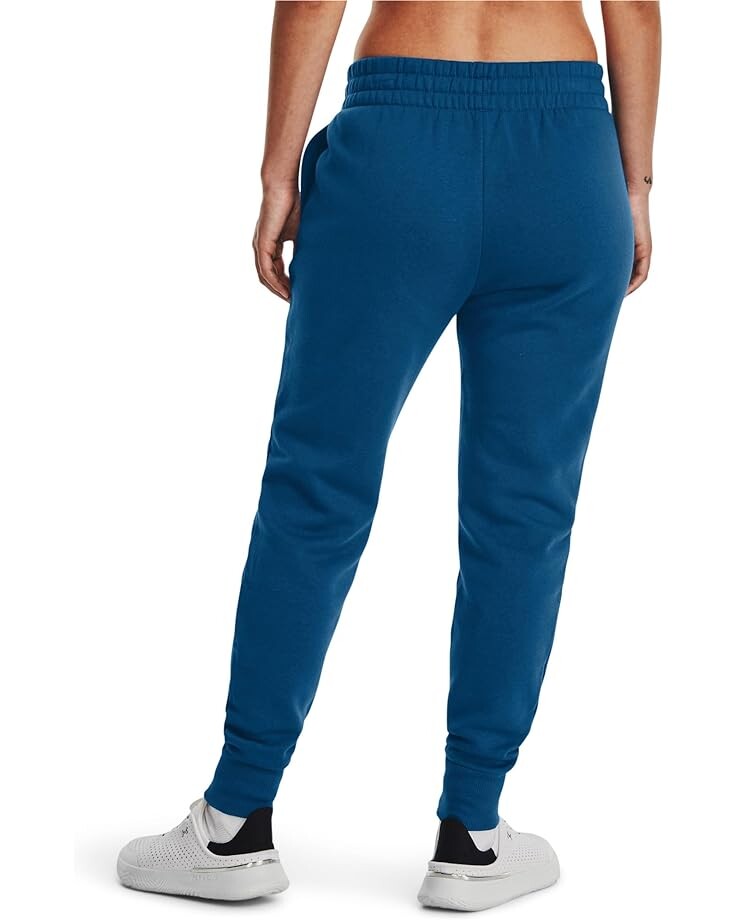 

Брюки Under Armour Rival Fleece Joggers, цвет Varsity Blue/White