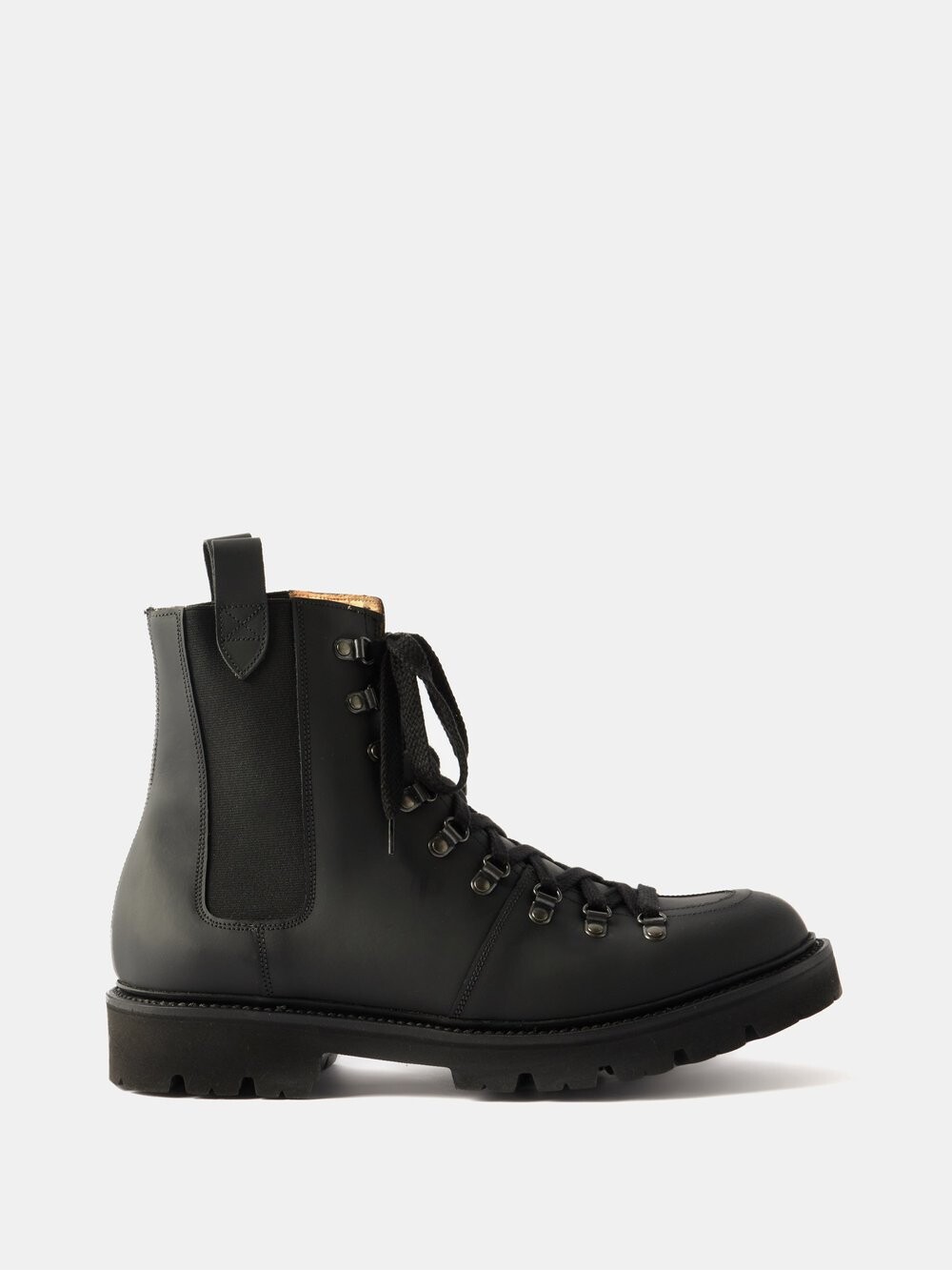 

Кожаные походные ботинки brady Grenson, черный