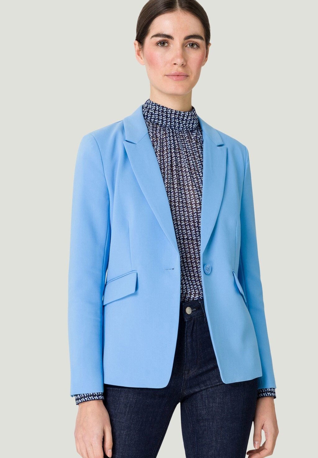 

Пиджак MIT TASCHENKLAPPEN zero, цвет diver blue