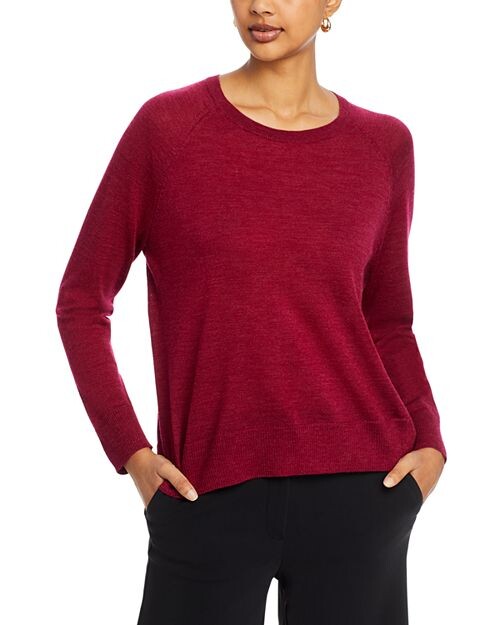 

Шерстяной свитер с рукавами реглан Eileen Fisher, цвет Pink