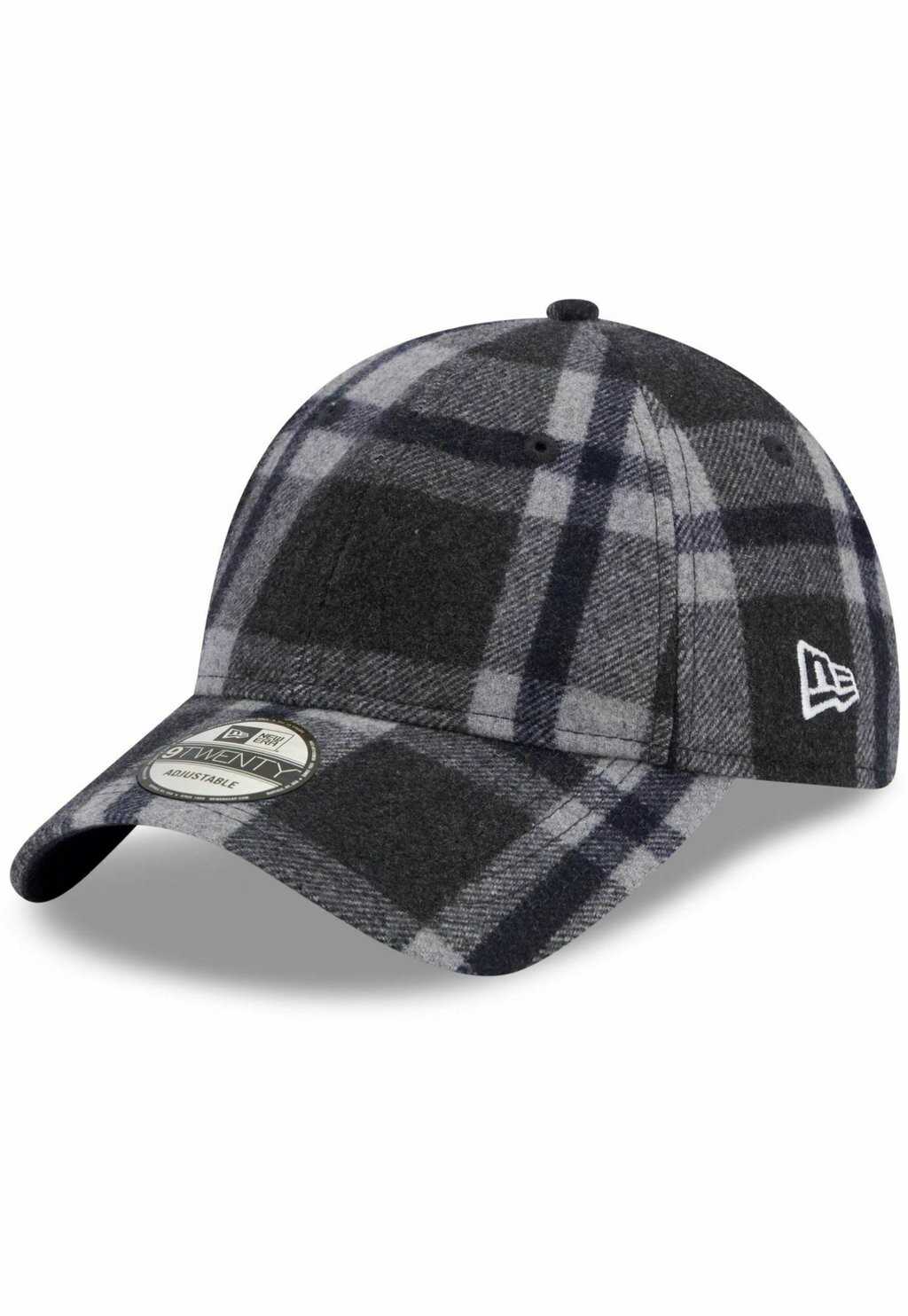 

Бейсболка 9TWENTY STRAPBACK MELTON CHECK New Era, цвет grey