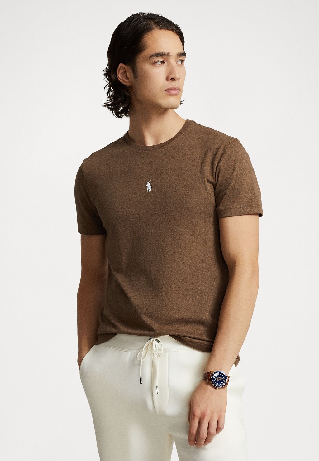 

Базовая футболка КОРОТКИЙ РУКАВ Polo Ralph Lauren, кедровый вереск