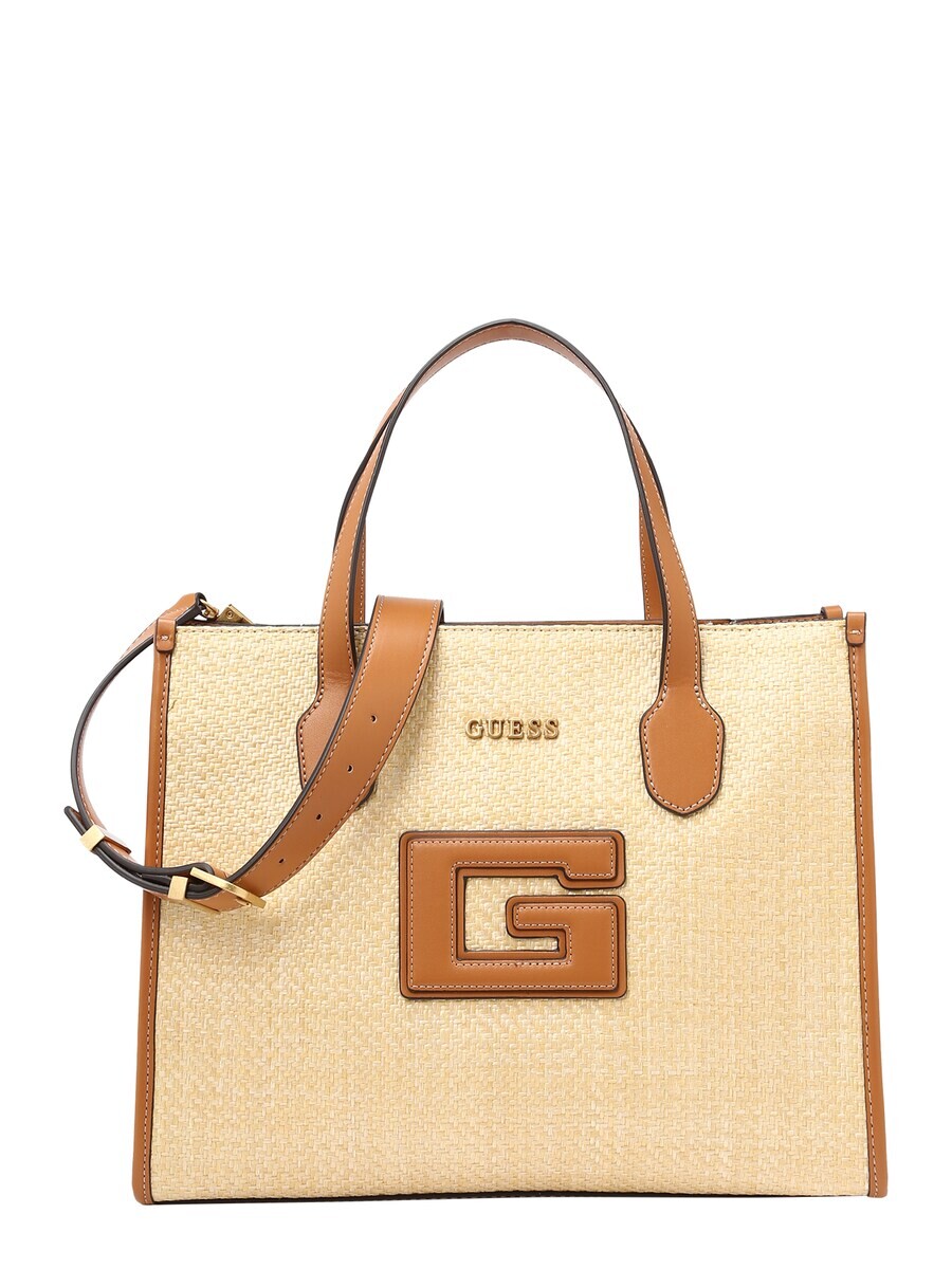 

Сумка GUESS Handbag Status 2 Compartment, бежевый