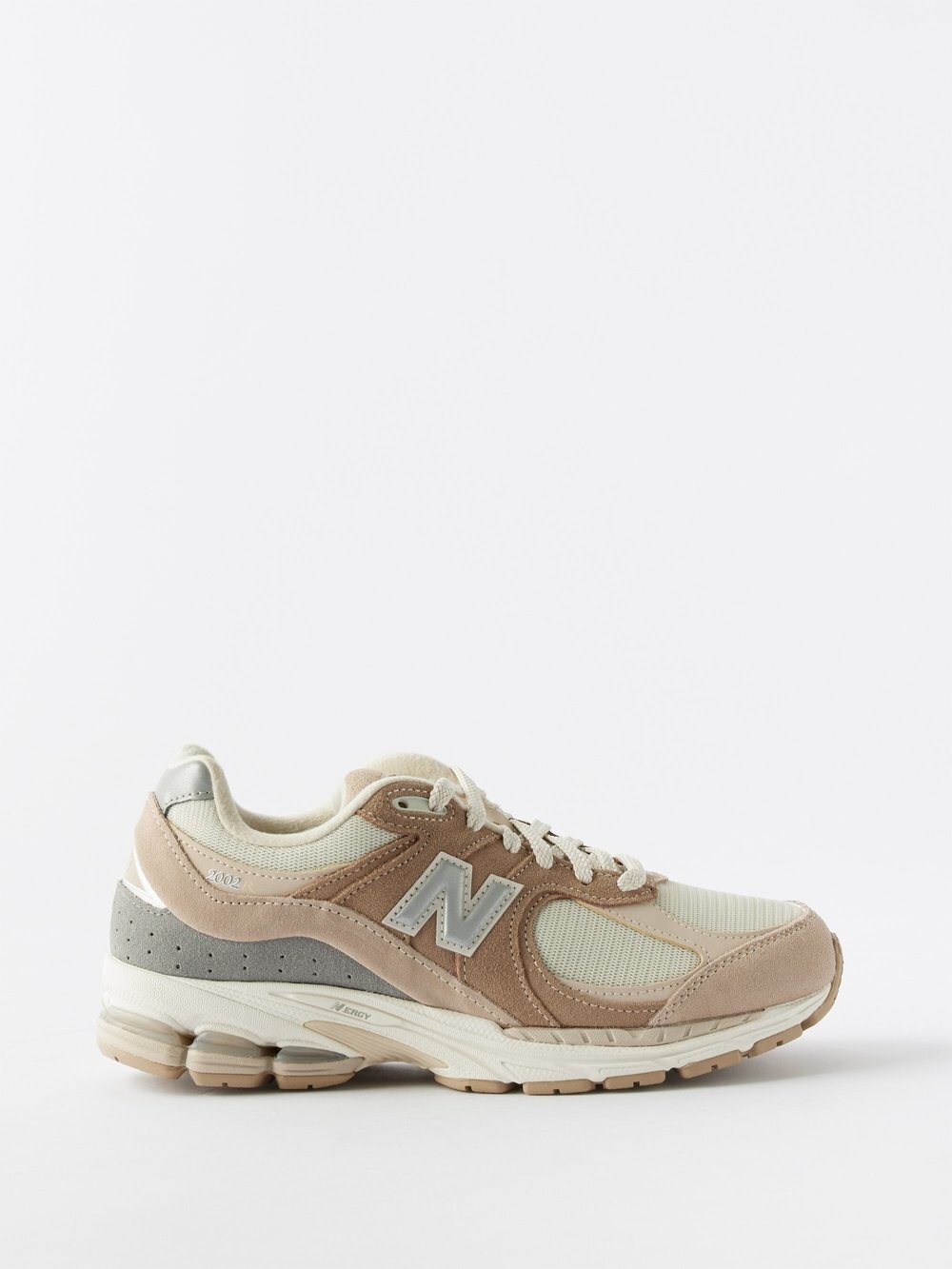 

Кроссовки m2002 из замши и сетки New Balance, бежевый