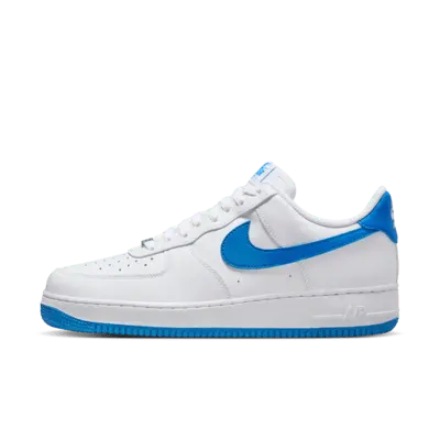 

Кроссовки Nike Air Force 1 '07, цвет White/White/Photo Blue