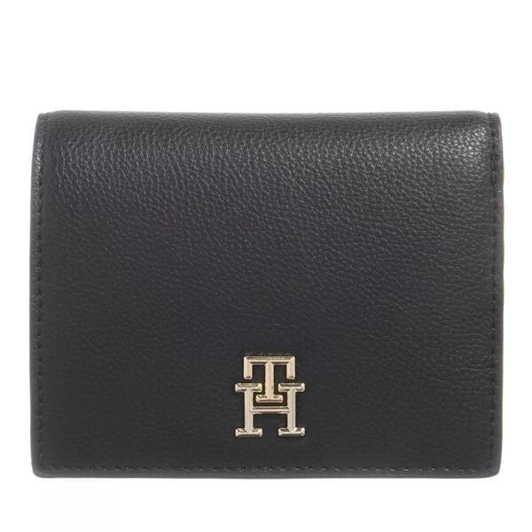 

Кошелек th casual tri-fold wallet Tommy Hilfiger, черный