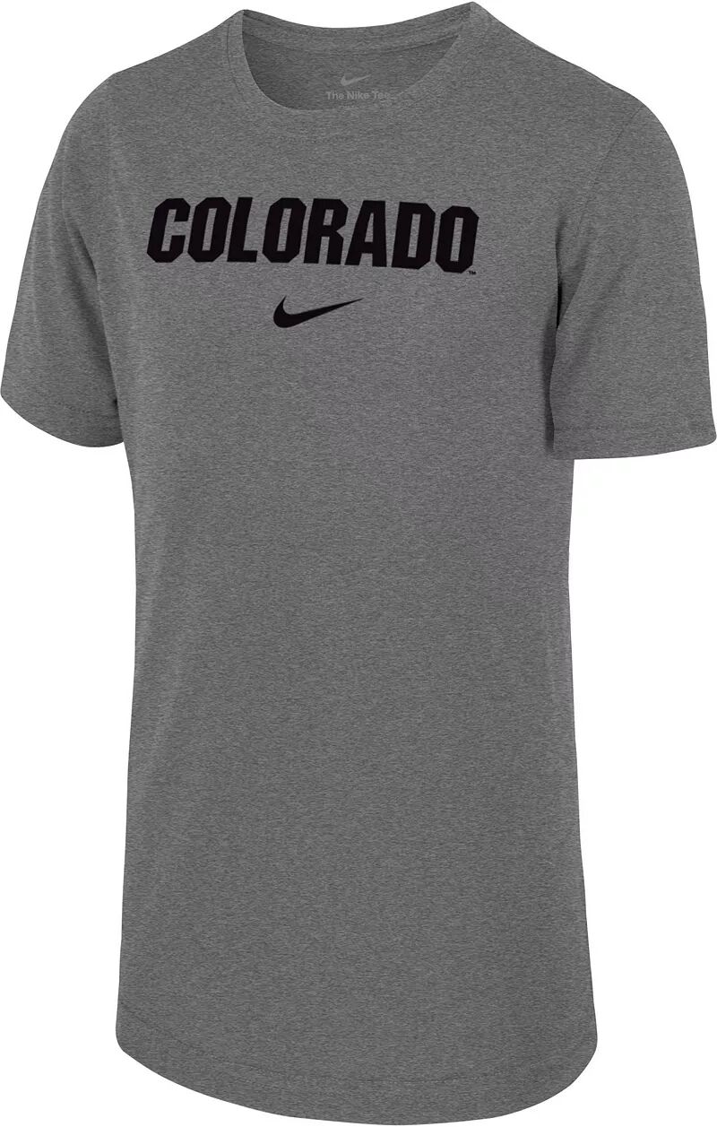 Серая футболка Nike Youth Colorado Buffaloes Legend Team Issue цена и фото