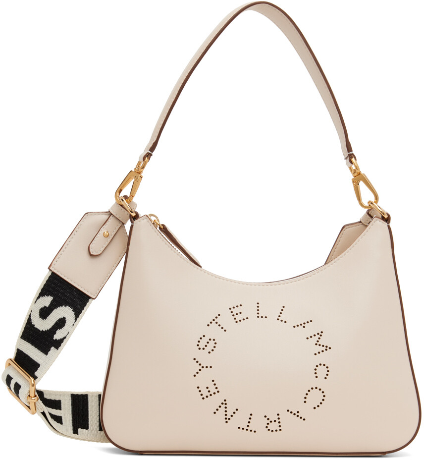

Бело-белая сумка с логотипом Stella Mccartney